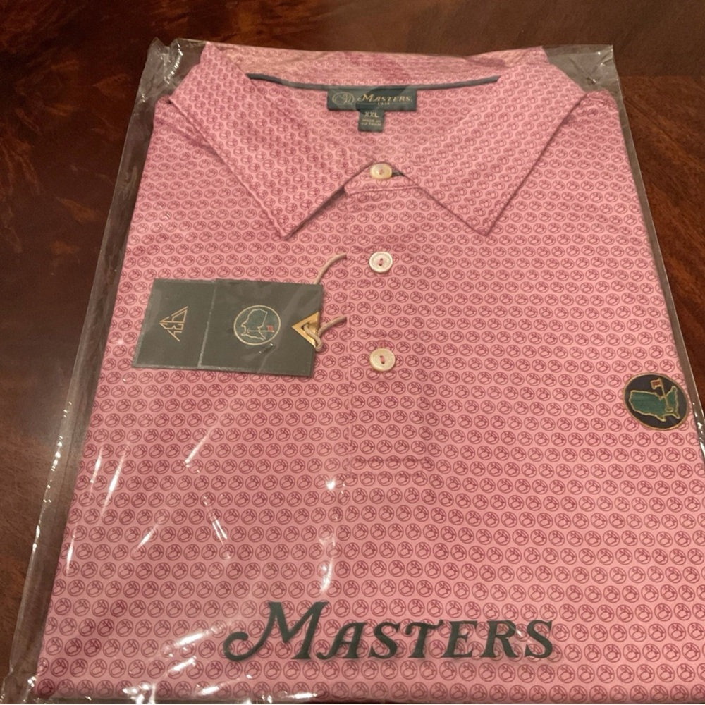 Masters Berckmans Place Pink Micro-Geo Polo